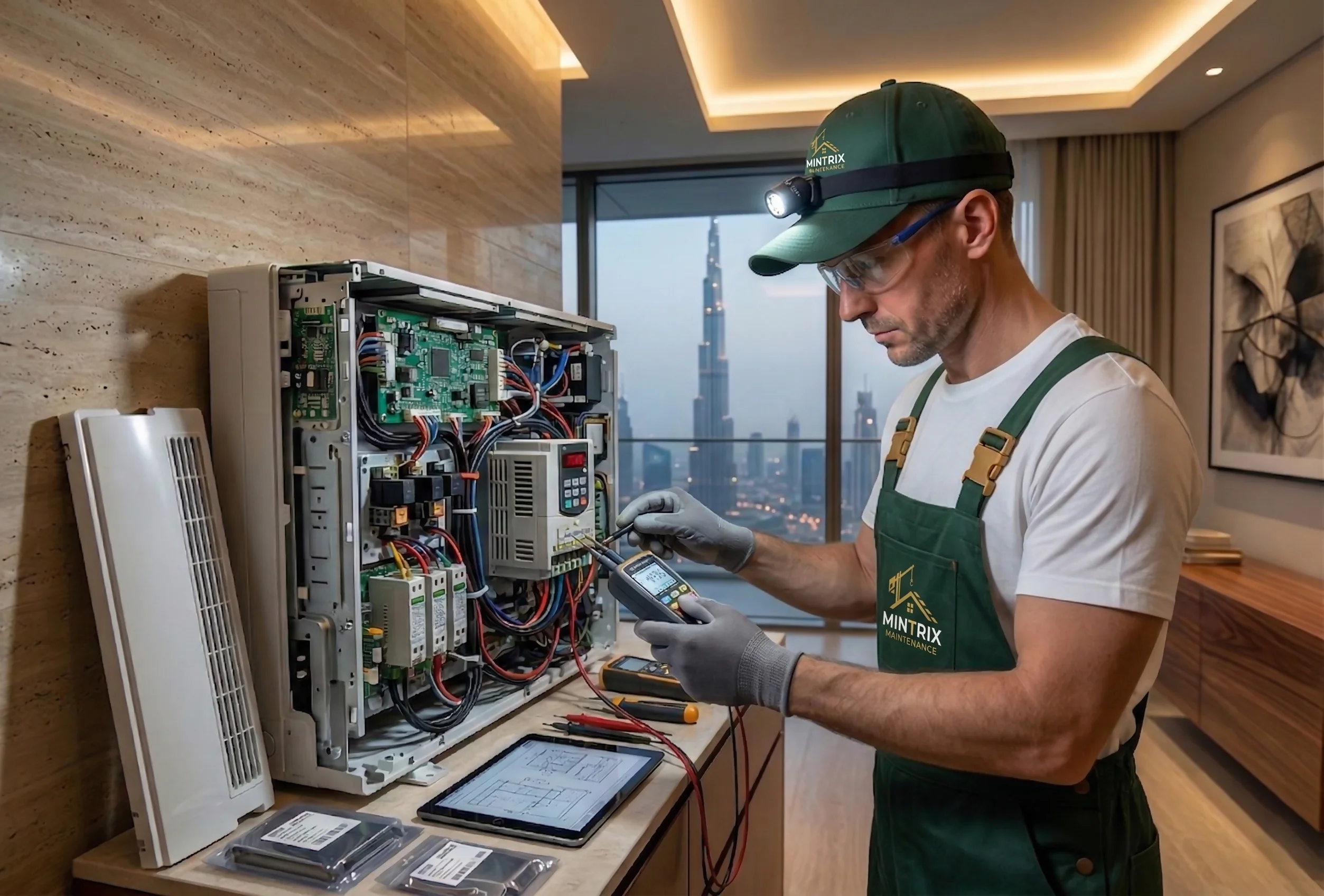 AC Not Cooling in Downtown Dubai? 7 Quick Fixes Before Calling a Technician